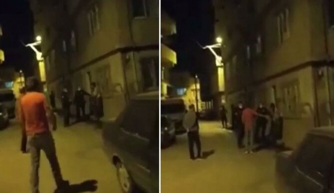 Kimliğini istediği yurttaşa saldıran bekçilere mahalle halkından tepki: Buna hakkınız yok