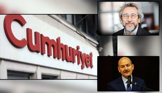 Soylu'nun hedef aldığı Cumhuriyet, Can Dündar'ı hedef aldı