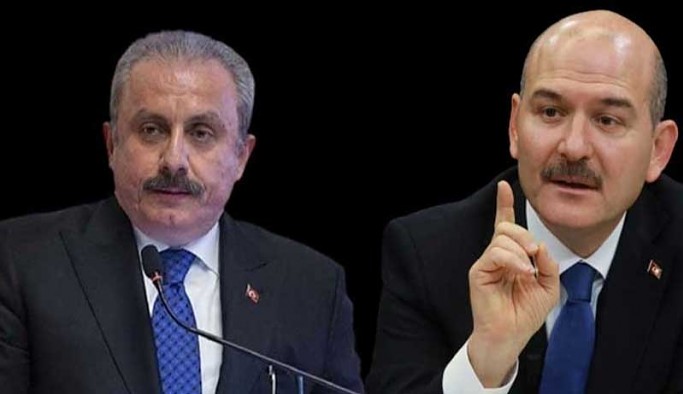 '10 bin dolar alan siyasetçi' iddiasında bulunan Soylu, Şentop ile görüştü