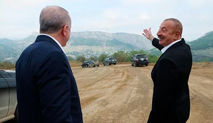 Cumhurbaşkanı Erdoğan Şuşa'da