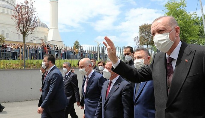 Erdoğan'dan cami açılışında seçim propagandası: 2023'e hazır mıyız?