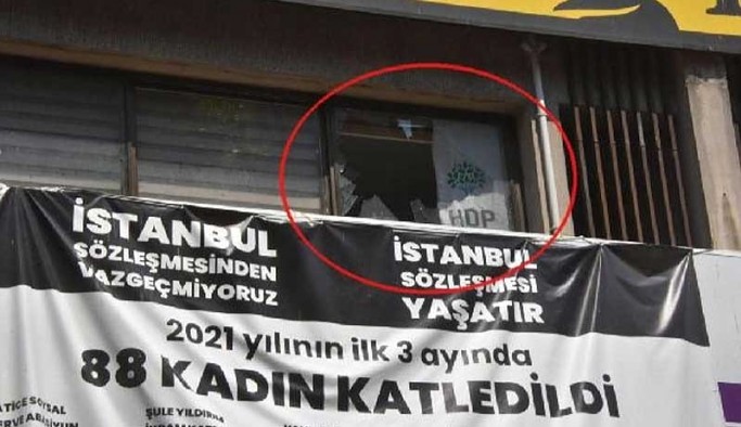 HDP İzmir İl Binasına saldırı: 1 partili yaşamını yitirdi