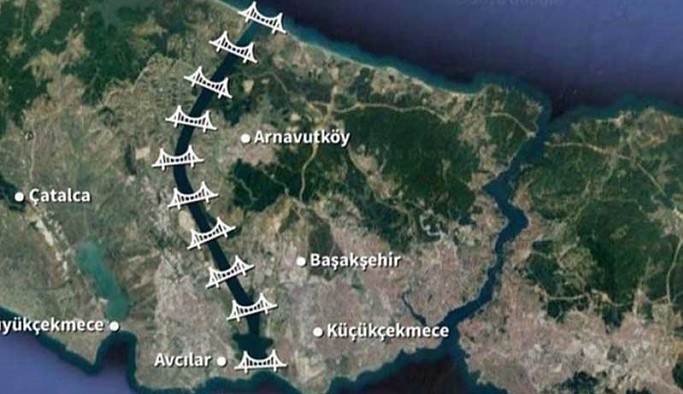 Kanal İstanbul için İSKİ alanına kurulan şantiye Hazine arazisine taşındı
