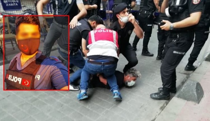 Polisten, 'Cinsel özürlü insanların izinsiz yürüyüşüne müdahale ediyoruz' paylaşımı