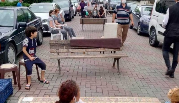 Tozkoparan ve Küba Mahallesi'nde kentsel dönüşüme karşı nöbet tutan yurttaşlara polis müdahalesi