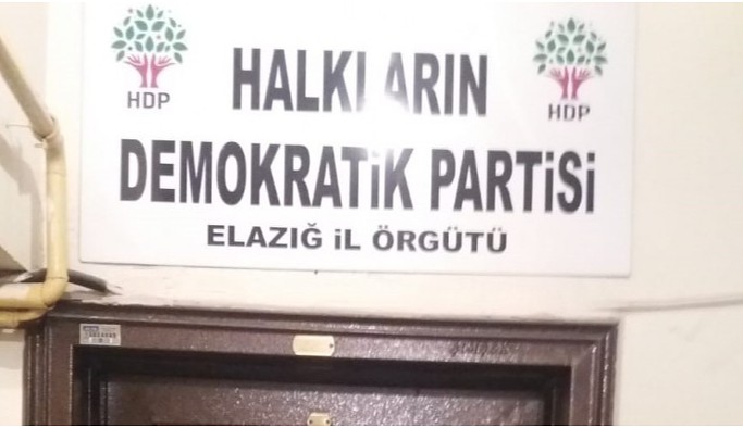 Elazığ'da HDP'lilere tehdit
