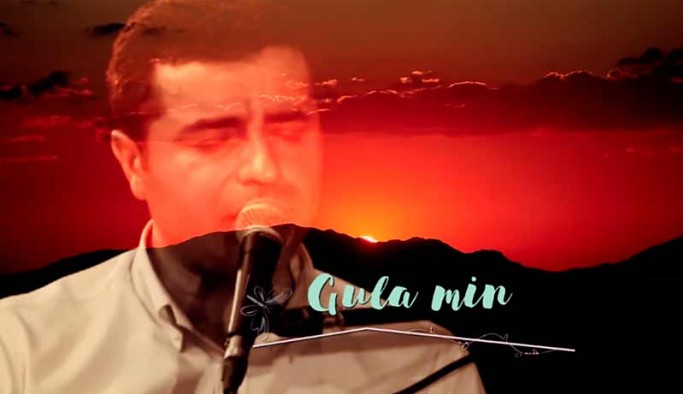 Selahattin Demirtaş'ın 'Gula Min' şarkısını seslendirildi