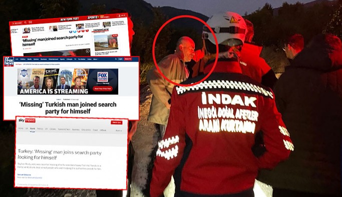 'Kendini arayan adam' dünya basınında