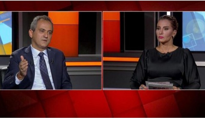 Milli Eğitim Bakanı'ndan TRT canlı yayında flaş yüz yüze eğitim açıklaması