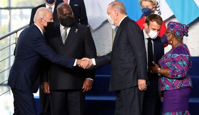 Biden ile Erdoğan görüşmesi başladı