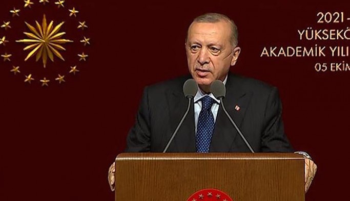 Erdoğan, Boğaziçili öğrencileri hedef aldı: Bunlar üniversitenin içindeki teröristlerdir
