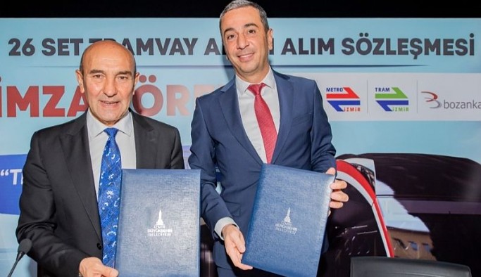 İmzalar tamam! İzmir, tramvay filosunu genişletiyor