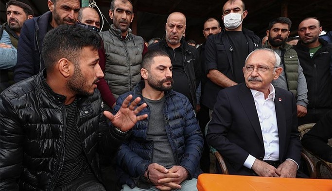 Kılıçdaroğlu, kağıt toplayıcılarla bir araya geldi