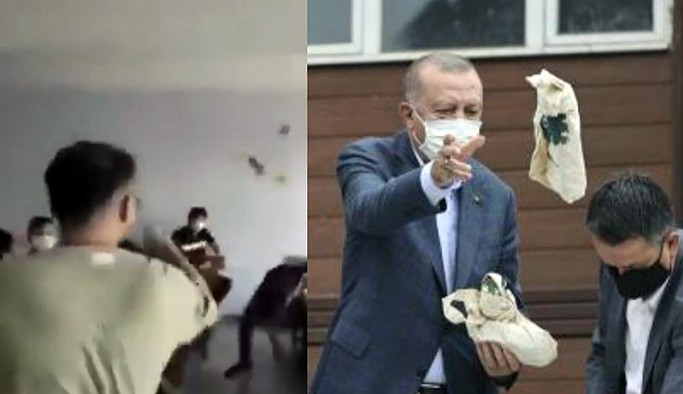 Lise öğrencileri için 'Cumhurbaşkanını alaylı bir tavırla taklit etmek'ten tutanak
