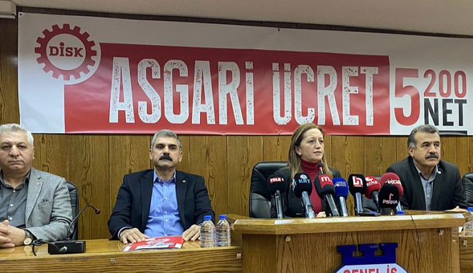 DİSK 2022 Asgari Ücret taleplerini açıkladı: Net 5 bin 200 olmalı