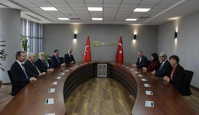 HDP heyetinden Saadet Partisi'ne ziyaret