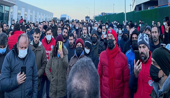 Farplas işçilerine polis müdahalesi: 200 gözaltı
