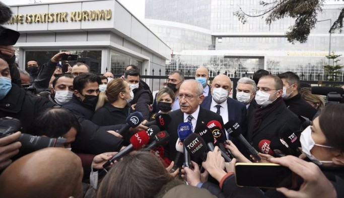 Kılıçdaroğlu'ndan TÜİK'in enflasyon verilerine tepki