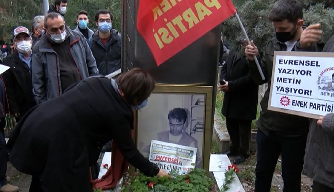 Metin Göktepe mezarı başında anıldı: Bu dava katilleri yargılanmadan bitmeyecek