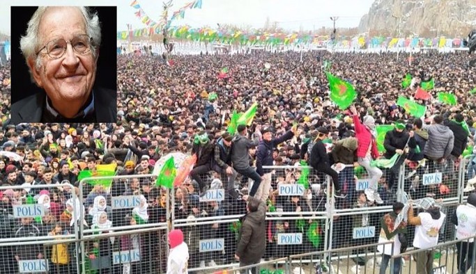 Newroz kutlamasına mesaj gönderen Chomsky: Kürtler gelecekteki tarihi şekillendirecek
