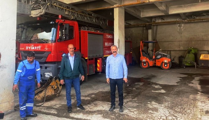 Dersim'de skandal: İtfaiyenin elektriğini kesmek istediler