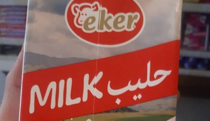 Eker, Arapça ambalajlı sütler için açıklama yaptı