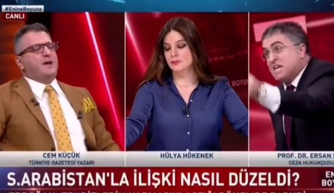 Ersan Şen 'Sizin hiç doğrunuz yok mu?' diye çıkıştı, Cem Küçük 'Yok' yanıtını verdi