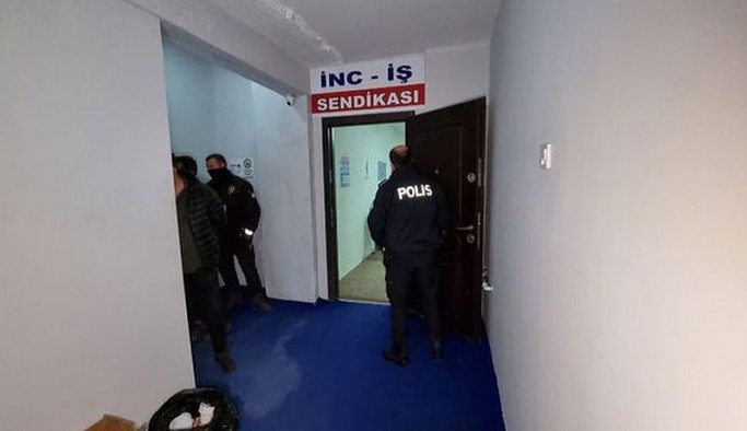 Sendika binasına kumar baskını: 3 gözaltı, 94 bin 500 lira para cezası