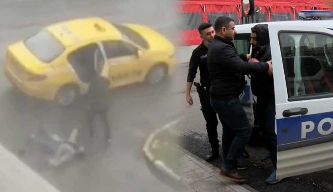 Taksi şoföründen kadın turiste saldırı: Kafasını cama vurup sürükledi