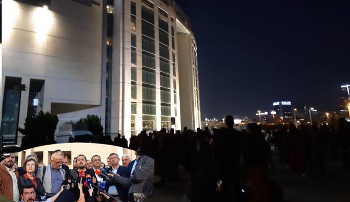 Taksim Dayanışması Adalet Nöbeti'ne başladı: Çağlayan'ı terk etmiyoruz