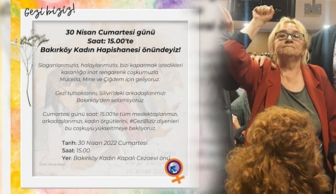 TMMOB’li kadınlardan Gezi Davası’nda tutuklanan kadınlar için çağrı