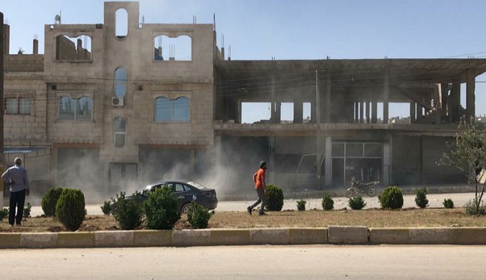 TSK Kobanê merkezini bombaladı