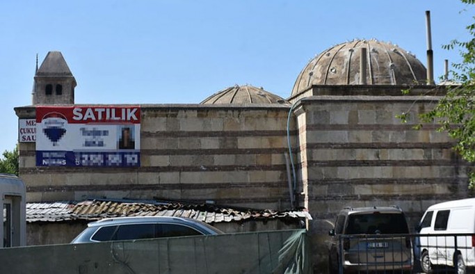 Edirne'de 600 yıllık iki tarihi hamam satışa çıkarıldı