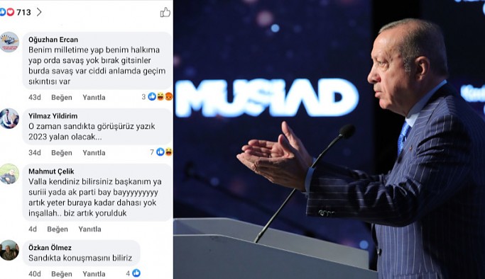Erdoğan'ın sığınmacılarla ilgili yaptığı açıklamalara AKP seçmeninden tepki