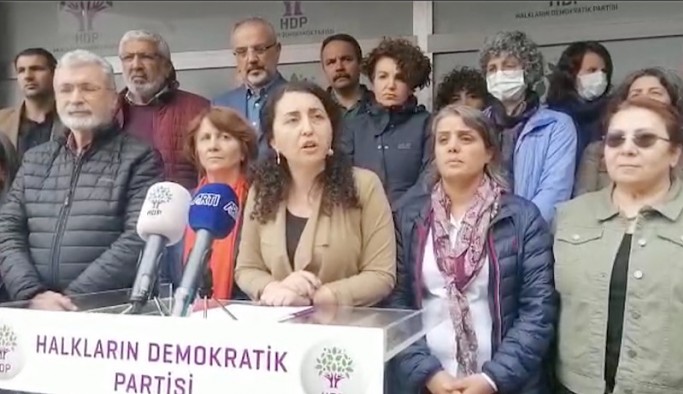 HDP Genel Merkezi önünde provokasyon girişimi