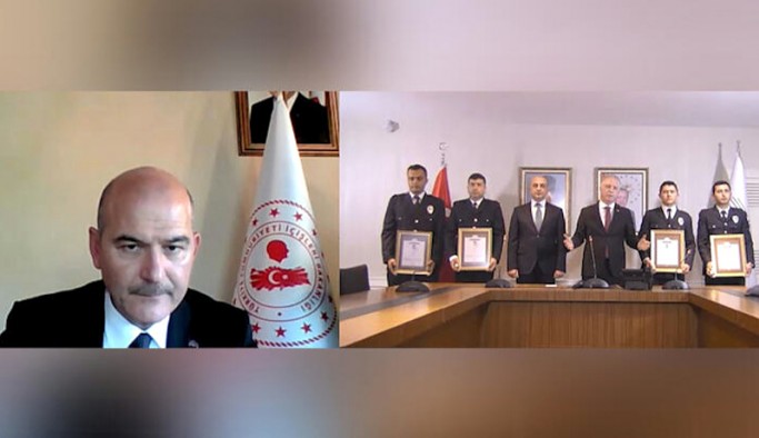 Soylu’dan, canlı bomba şüphelisini öldüren polislere ödül