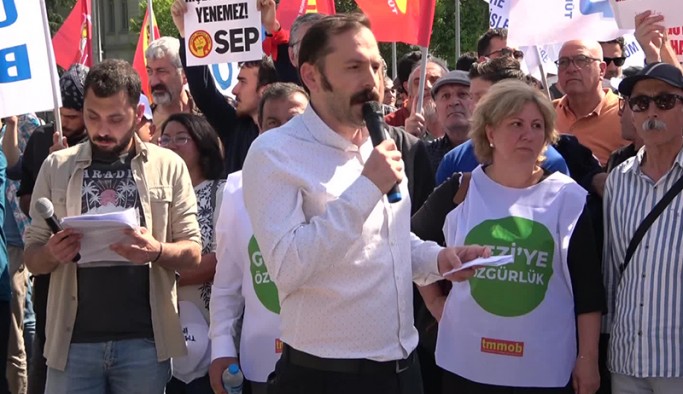 TMMOB'dan 'Gezi Davası' protestosu: ‘Bu iktidarın ömrü dolmuştur