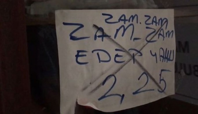 Zamları protesto eden Ankaralı bakkal: Edep yahu, yurttaş da alıştı sorgulamıyor