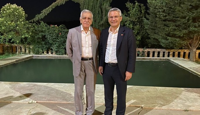 CHP'li Salıcı Mardin'de Ahmet Türk'le buluştu