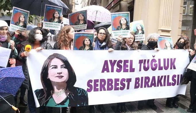 Aysel Tuğluk için 1000 Kadın Platformu’ndan iki günlük eylem