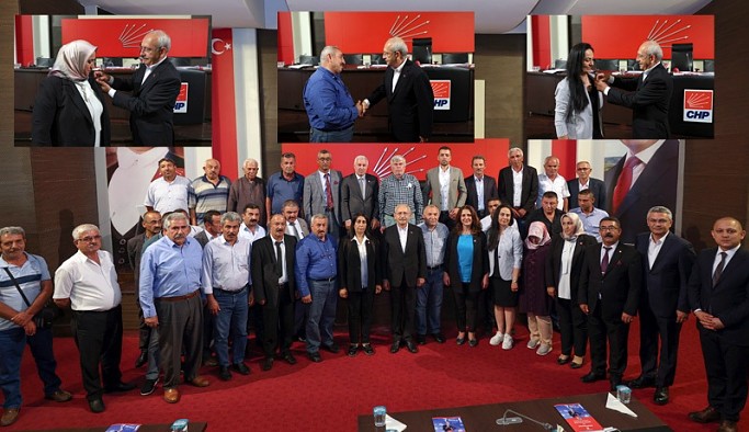 CHP'den Erdoğan'a Kayseri yanıtı: 14'ü AKP'li 57 muhtar CHP'ye katıldı