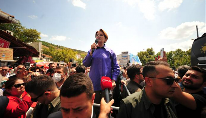 Akşener: Burada PKK'lı, Diyarbakır’da faili meçhul. Ben hangisiyim yalancılar?
