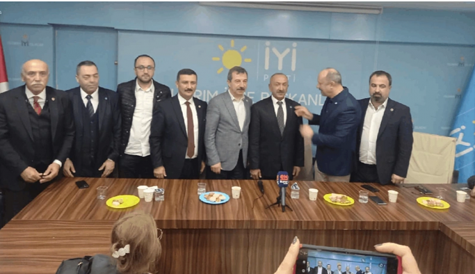 Sinan Ateş'in dayısı İYİ Parti'ye katıldı