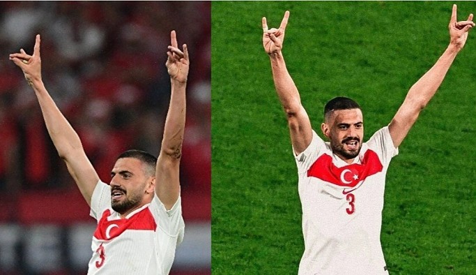 Merih Demiral'a 'bozkurt' işareti için iki maç ceza