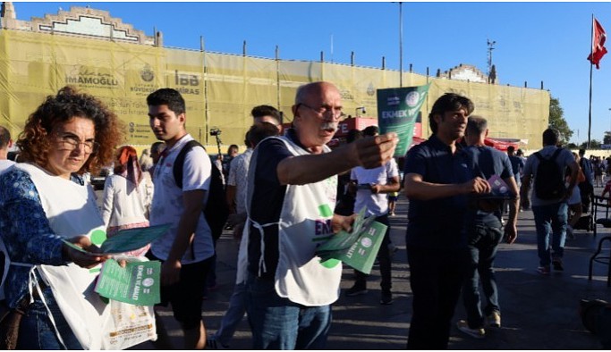DEM Parti ‘ara zam’ talebiyle İstanbul’da sahaya indi