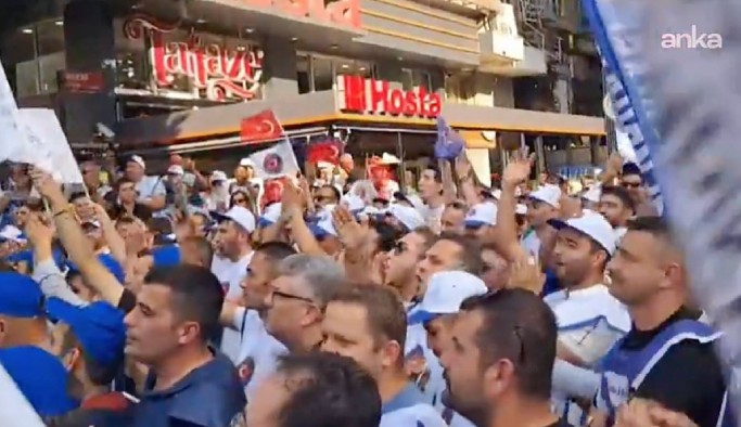 Hükümetin teklifinin ardından işçiler meydana indi: 'Eylemse eylem, grevse grev'