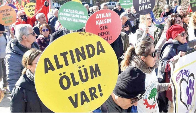 Koza'ya altın madeni için verilen "ÇED gerekli değildir" kararı iptal edildi