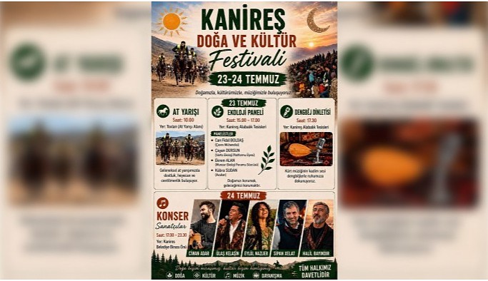 Kanîreş’te 16 yıl aradan sonra doğa ve kültür festivali