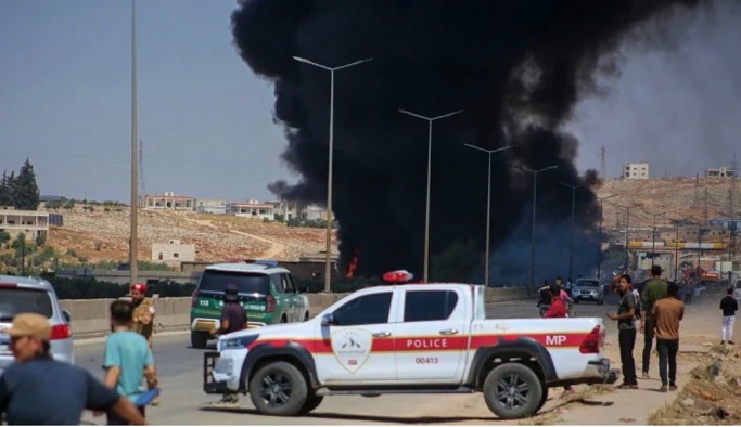 İdlib'de patlama: Dört ölü, 10 yaralı