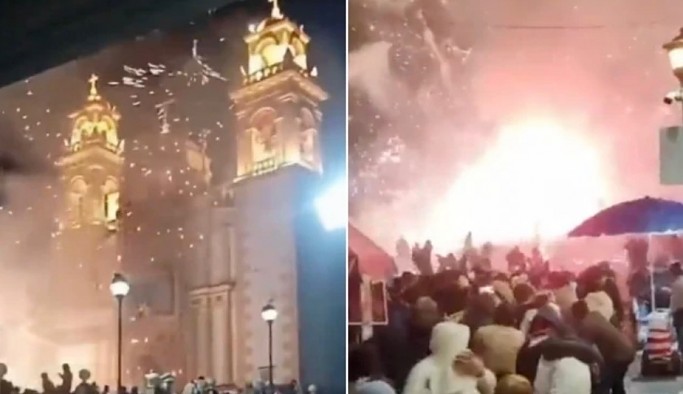 Meksika'da dini törende havai fişek kazası: 10 ölü, 64 yaralı
